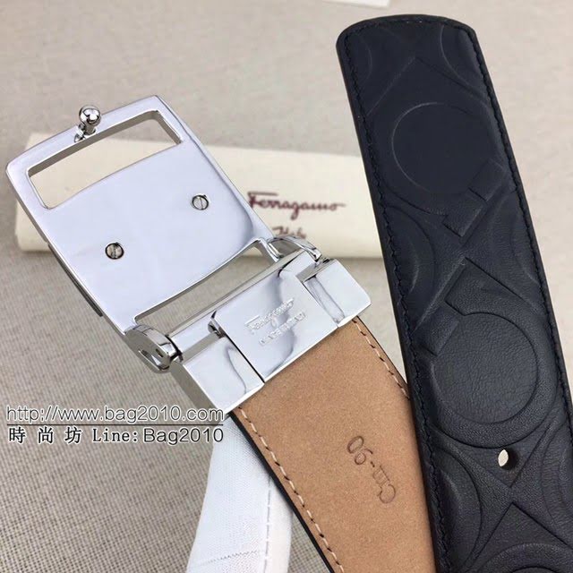 菲拉格慕男士皮帶 Ferragamo雙面用小牛皮腰帶  jjp1407